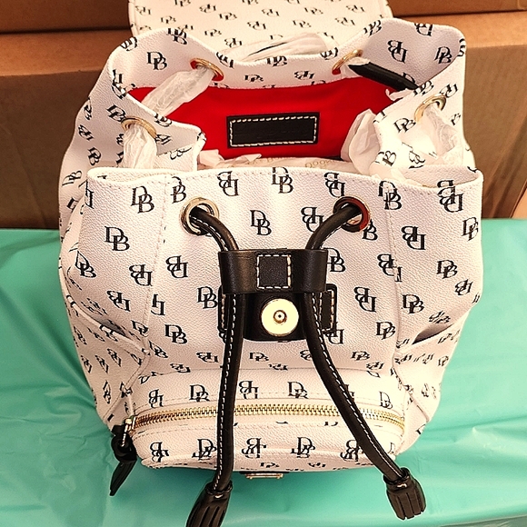 Rare DB White Gretta Monogram Backpack - Picture 9 of 16